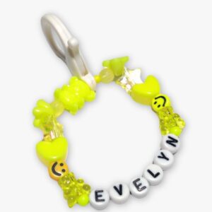 Personalised Keychain (YELLOW)